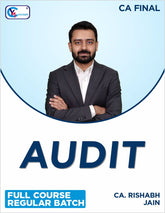 CA Final Audit Regular Batch (Face to Face Batch Recording) – For Jan. 26, May 26, Sep. 26 & Onwards by CA Rishabh Jain